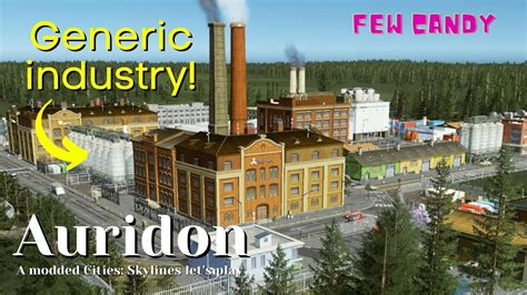 what are generic industry in cities skylines